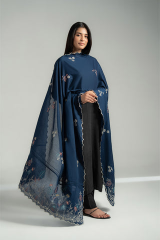 1 Piece Lawn Embroidered Shawl (CH0064)