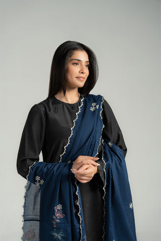 1 Piece Lawn Embroidered Shawl (CH0064)
