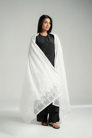 1 Piece Lawn Embroidered Shawl (CH0070)