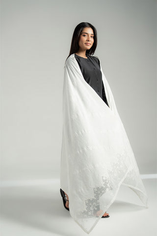 1 Piece Lawn Embroidered Shawl (CH0070)
