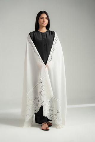1 Piece Lawn Embroidered Shawl (CH0071)