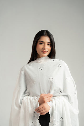 1 Piece Lawn Embroidered Shawl (CH0072)