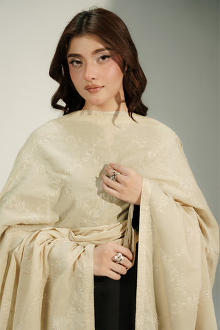 1 Piece Lawn Embroidered Shawl (CH0090)
