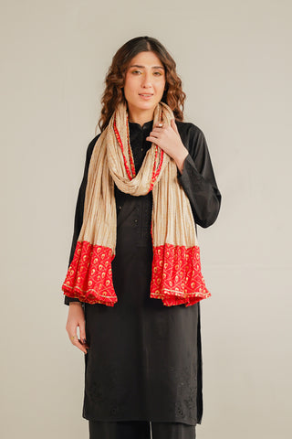 1 Piece Lawn Printed Stole (CO0001)