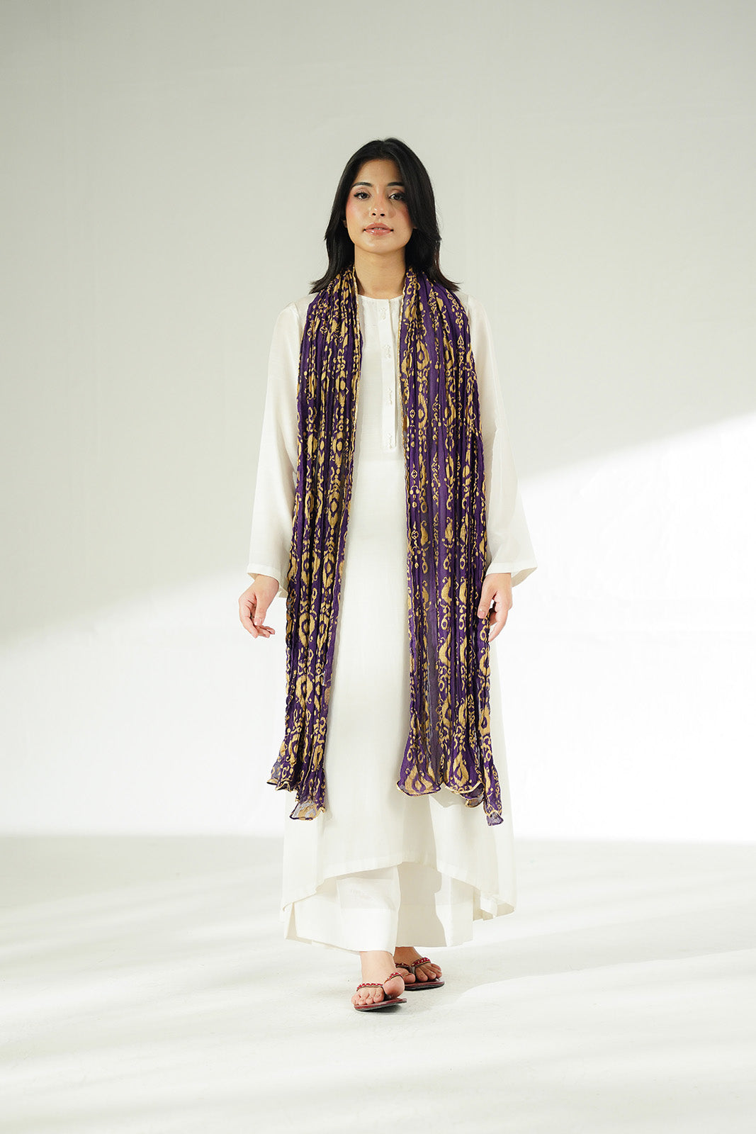 1 Piece Chiffon Printed Stole (CO0048)