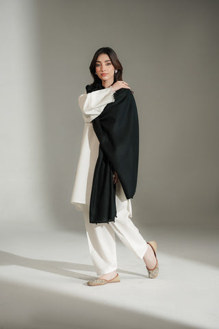 1 Piece Nepali Wool Solid Stole (CO0055)