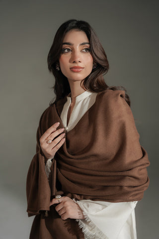 1 Piece Nepali Wool Solid Stole (CO0057)