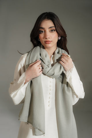 1 Piece Nepali Wool Solid Stole (CO0058)