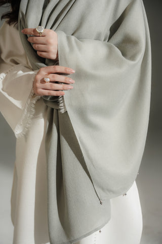 1 Piece Nepali Wool Solid Stole (CO0058)