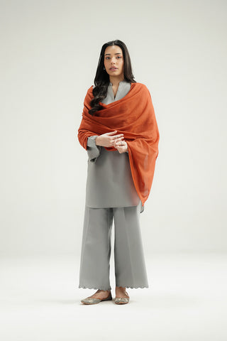 1 Piece Nepali Wool Solid Stole (CO0059)