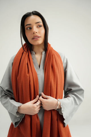 1 Piece Nepali Wool Solid Stole (CO0059)