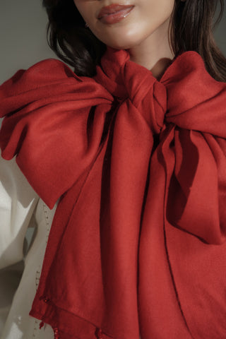1 Piece Nepali Wool Solid Stole (CO0060)
