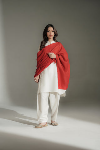 1 Piece Nepali Wool Solid Stole (CO0060)