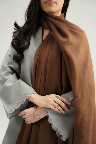 1 Piece Nepali Wool Solid Stole (CO0061)