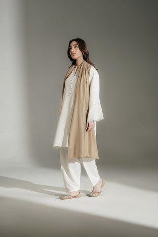 1 Piece Nepali Wool Solid Stole (CO0062)