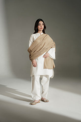 1 Piece Nepali Wool Solid Stole (CO0062)
