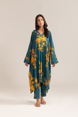 2 Piece Printed Lawn Suit (CP0029)