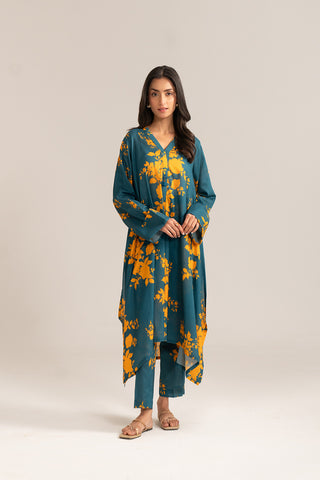 2 Piece Printed Lawn Suit (CP0029)