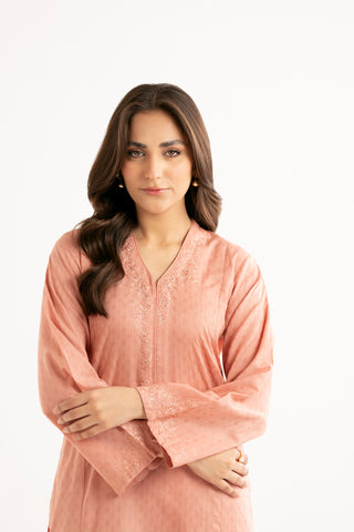 2 Piece Cotton Embroidered Suit (CP0039)