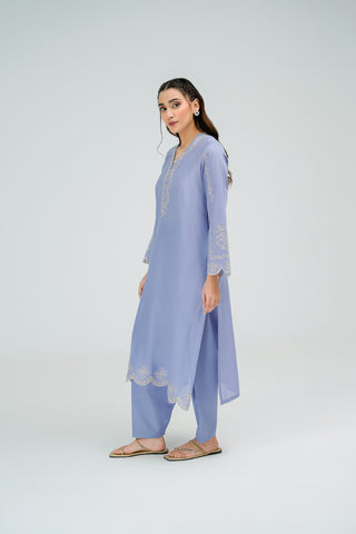 2 Piece Lawn Embroidered Suit (CP0041)