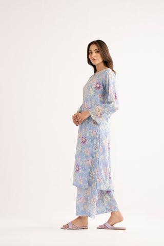 2 Piece Printed Lawn Suit (CP0048)