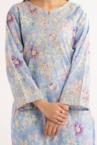2 Piece Printed Lawn Suit (CP0048)