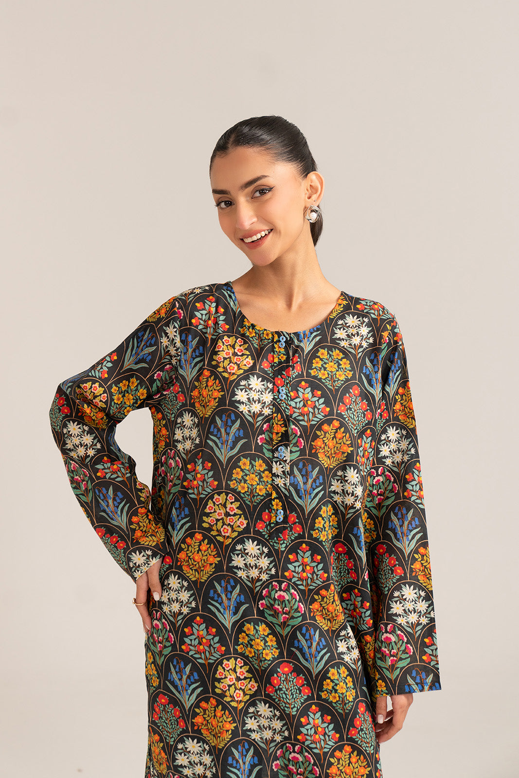 2 Piece Lawn Printed Suit (CP0056)