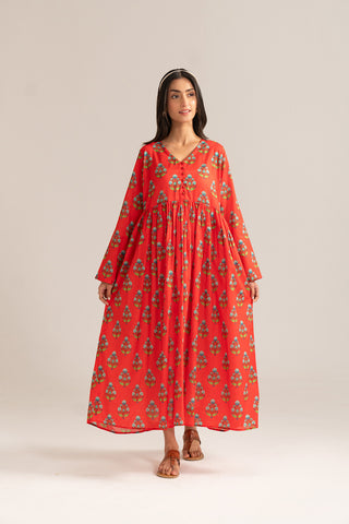 1 Piece Lawn Printed Frock (CP0064)