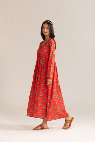 1 Piece Lawn Printed Frock (CP0064)
