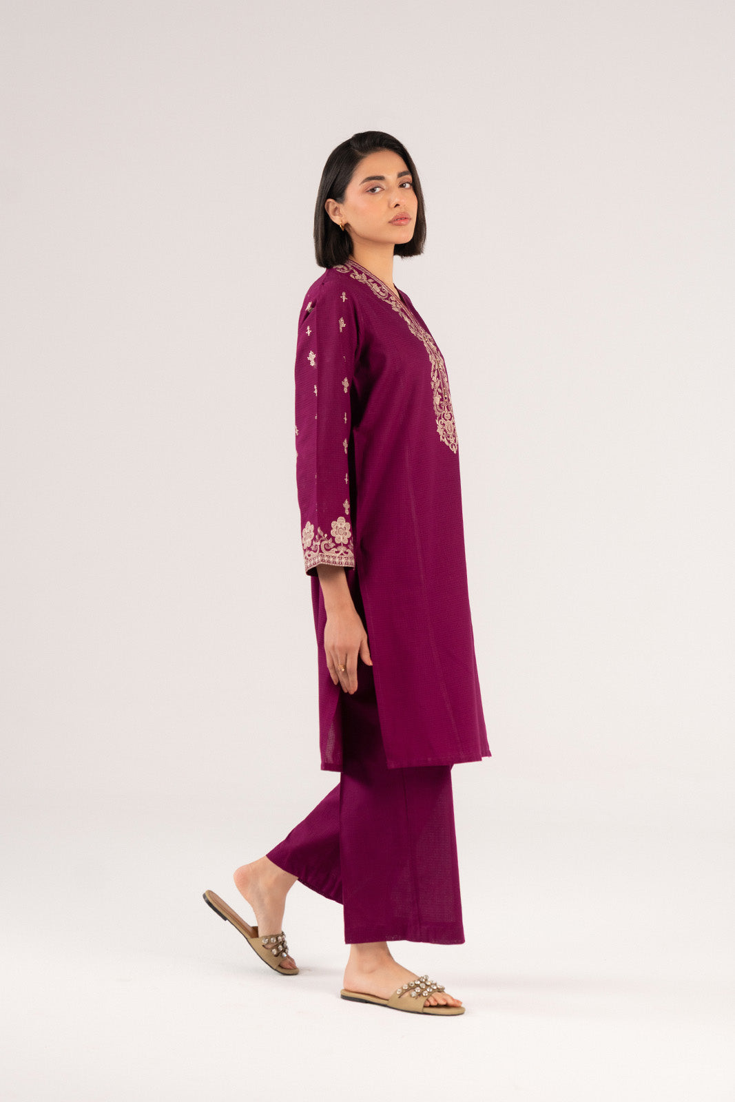 2 Piece Cotton Embroidered (CP0078)