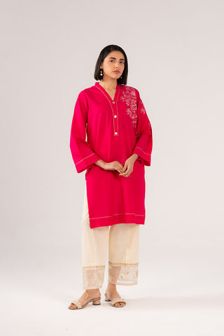 1 Piece Lawn Embroidered Shirt (CP0079)