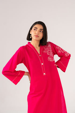 1 Piece Lawn Embroidered Shirt (CP0079)