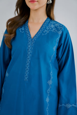 2 Piece Lawn Embroidered Suit (CP0082)