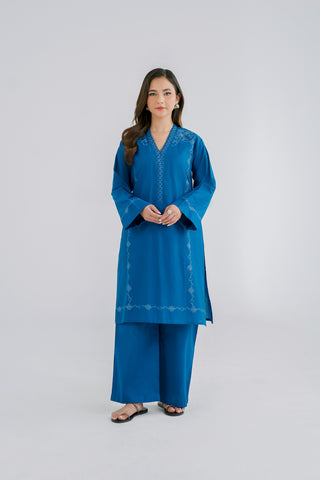 2 Piece Lawn Embroidered Suit (CP0082)