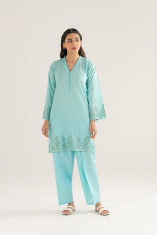 2 Piece Lawn Embroidered Suit (CP0083)
