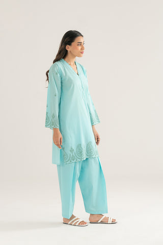 2 Piece Lawn Embroidered Suit (CP0083)