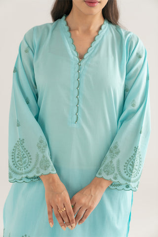 2 Piece Lawn Embroidered Suit (CP0083)
