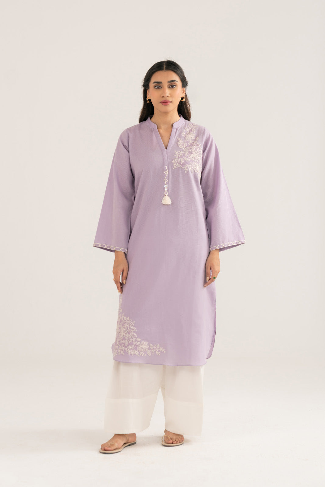 1 Piece Cotton Embroidered (CP0091)