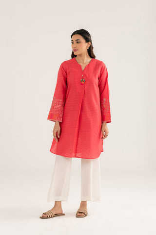 1 Piece Cotton Jacquard Embroidered Shirt (CP0092)