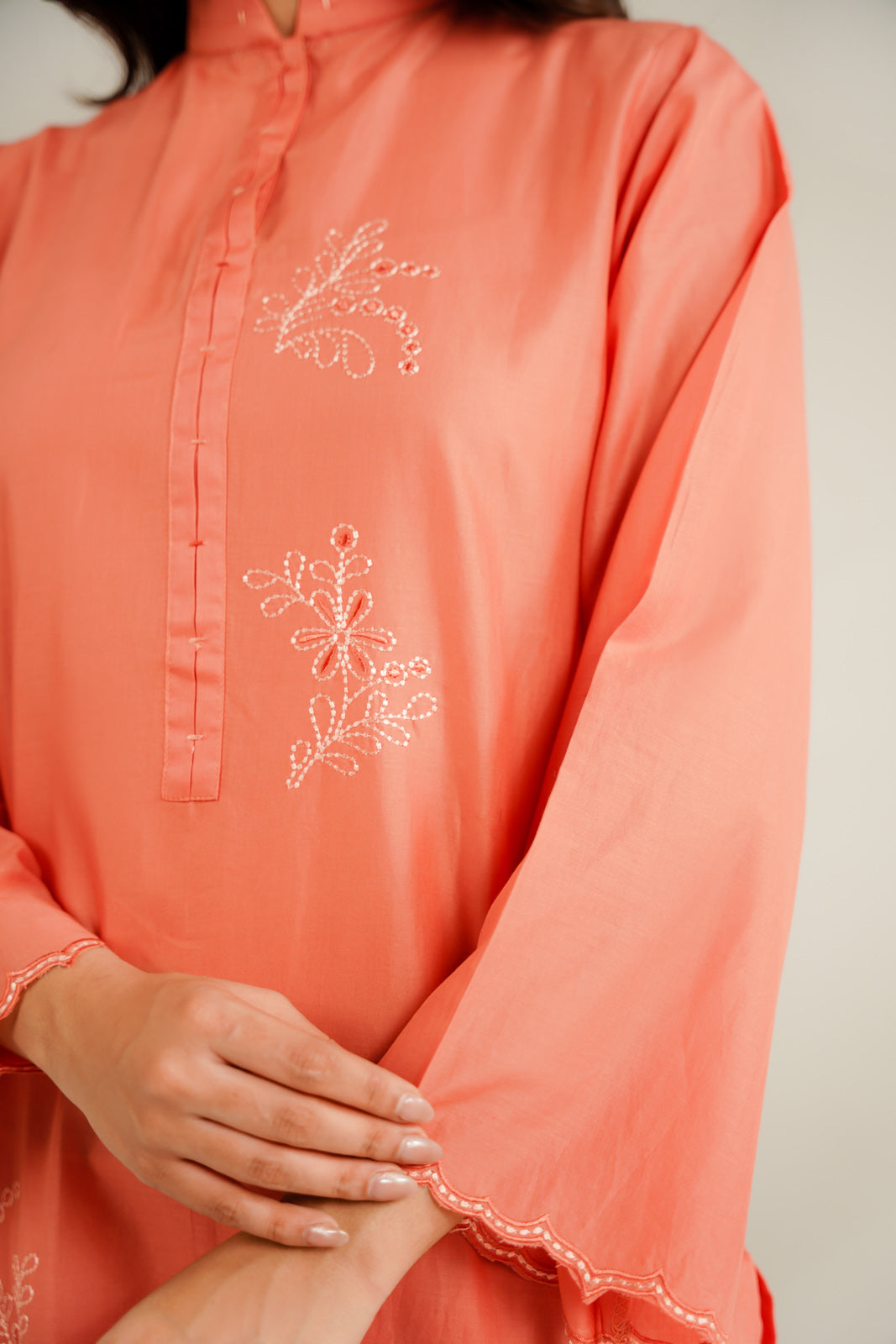 2 Piece Lawn Embroidered Suit (CP0096)