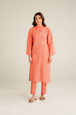 2 Piece Lawn Embroidered Suit (CP0096)