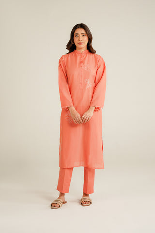 2 Piece Lawn Embroidered Suit (CP0096)