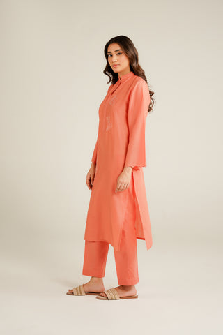 2 Piece Lawn Embroidered Suit (CP0096)