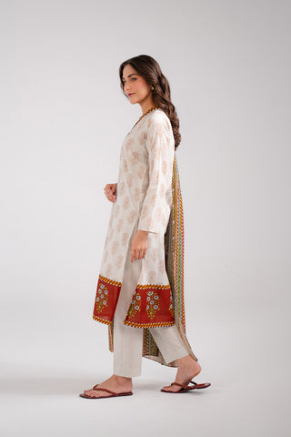 3 Piece Lawn Printed Suit (CP0102)