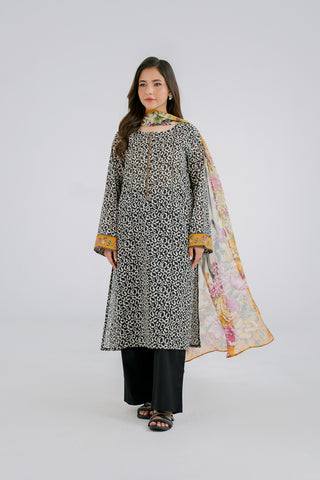 3 Piece Lawn Printed Suit (CP0105)