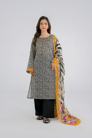 3 Piece Lawn Printed Suit (CP0105)