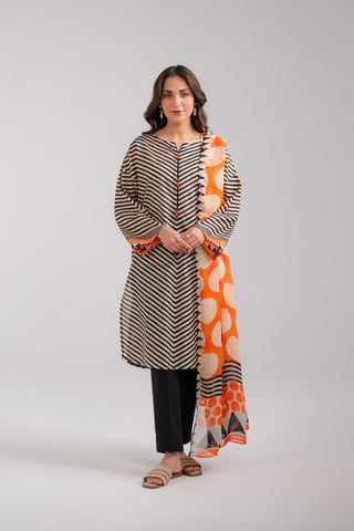 3 Piece Lawn Printed Suit (CP0106)