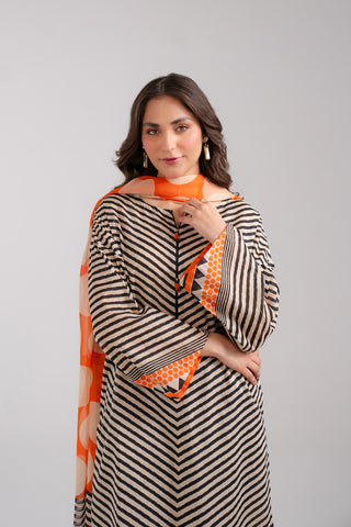 3 Piece Lawn Printed Suit (CP0106)