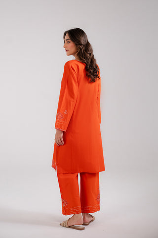 2 Piece Lawn Embroidered Suit (CP0109)