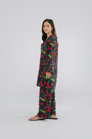 2 Piece Printed Lawn Embroidered Suit (CP0114)